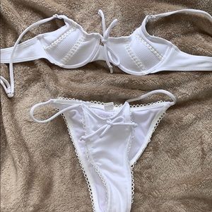 White Bikini Set